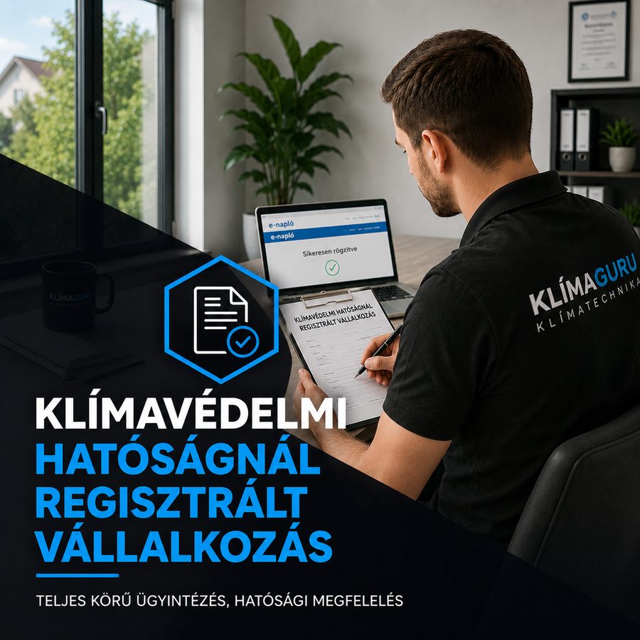 Klímavédelmi hatóságnál regisztrált vállalkozás