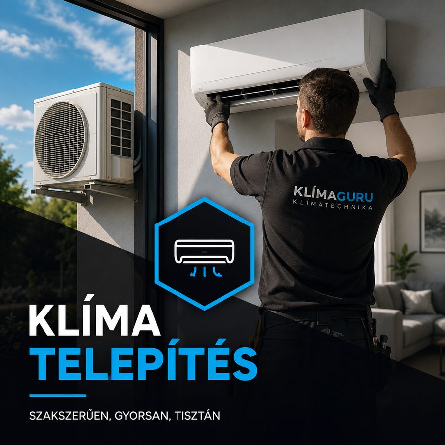 Klíma telepítés és klímaszerelés